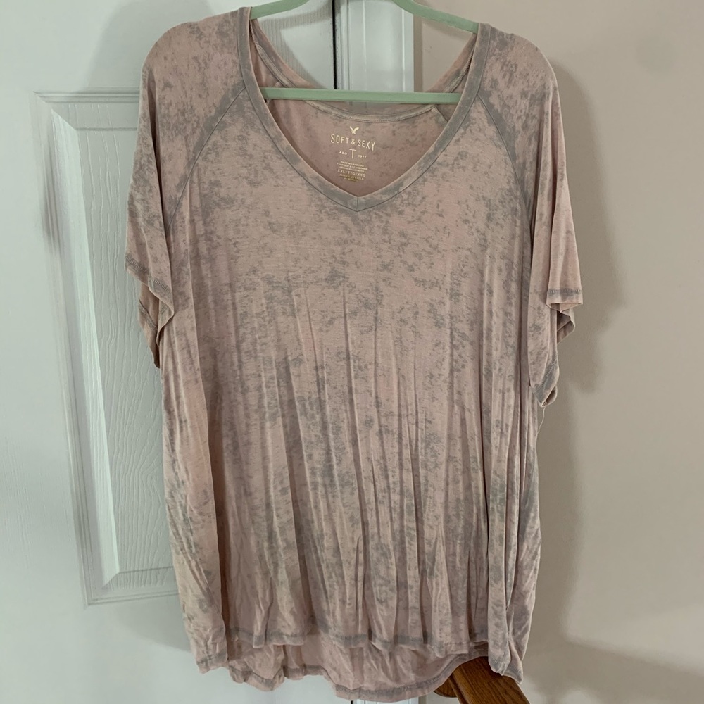 AE Soft and Sexy Tie Dye Top